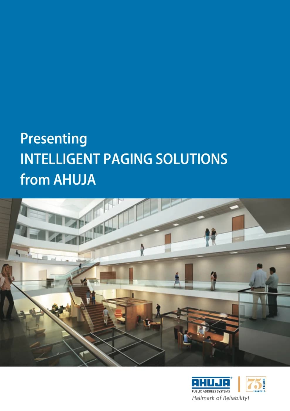 Ahuja APZ / APM Paging System cover