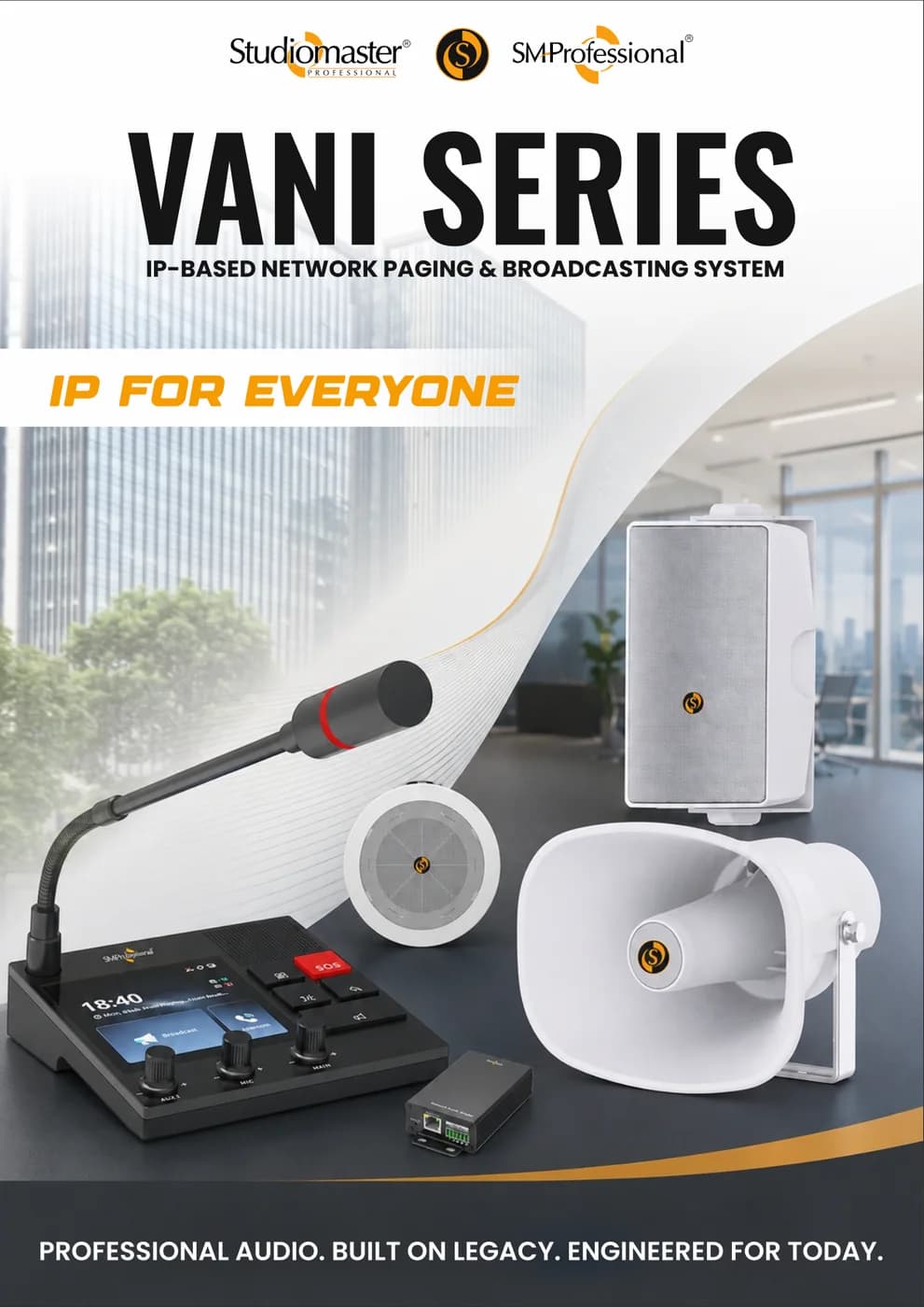 SM Professional Vani Series IP Paging cover